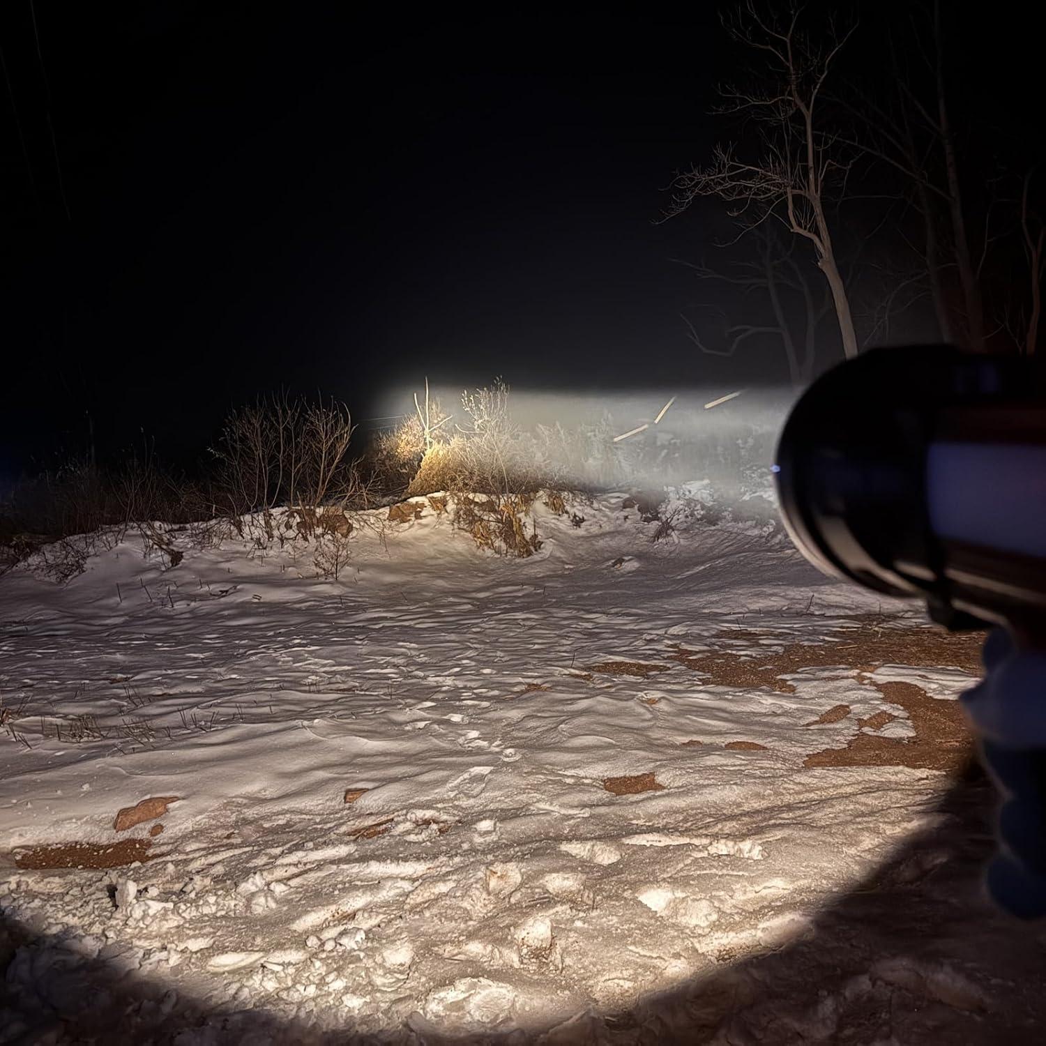 Linterna Recargable ANLOOK Q984 LED 15200mAh Impermeable