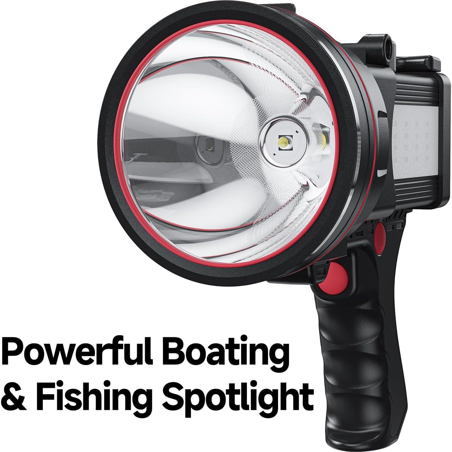 Linterna Recargable ANLOOK Q984 LED 15200mAh Impermeable