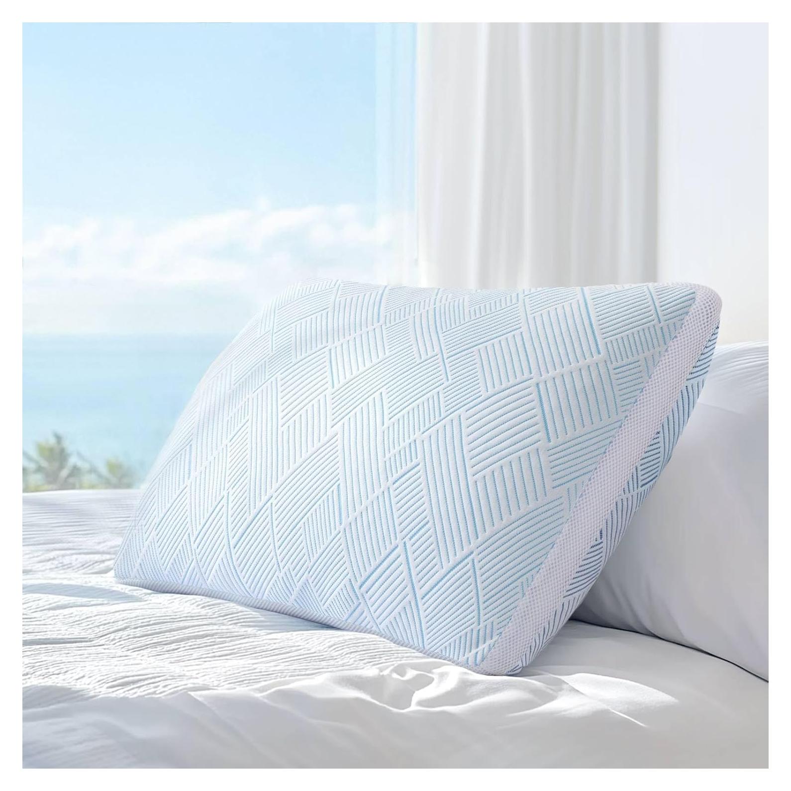 Almohada Ajustable Hipoalergénica Lyralith Queen Espuma Memoria