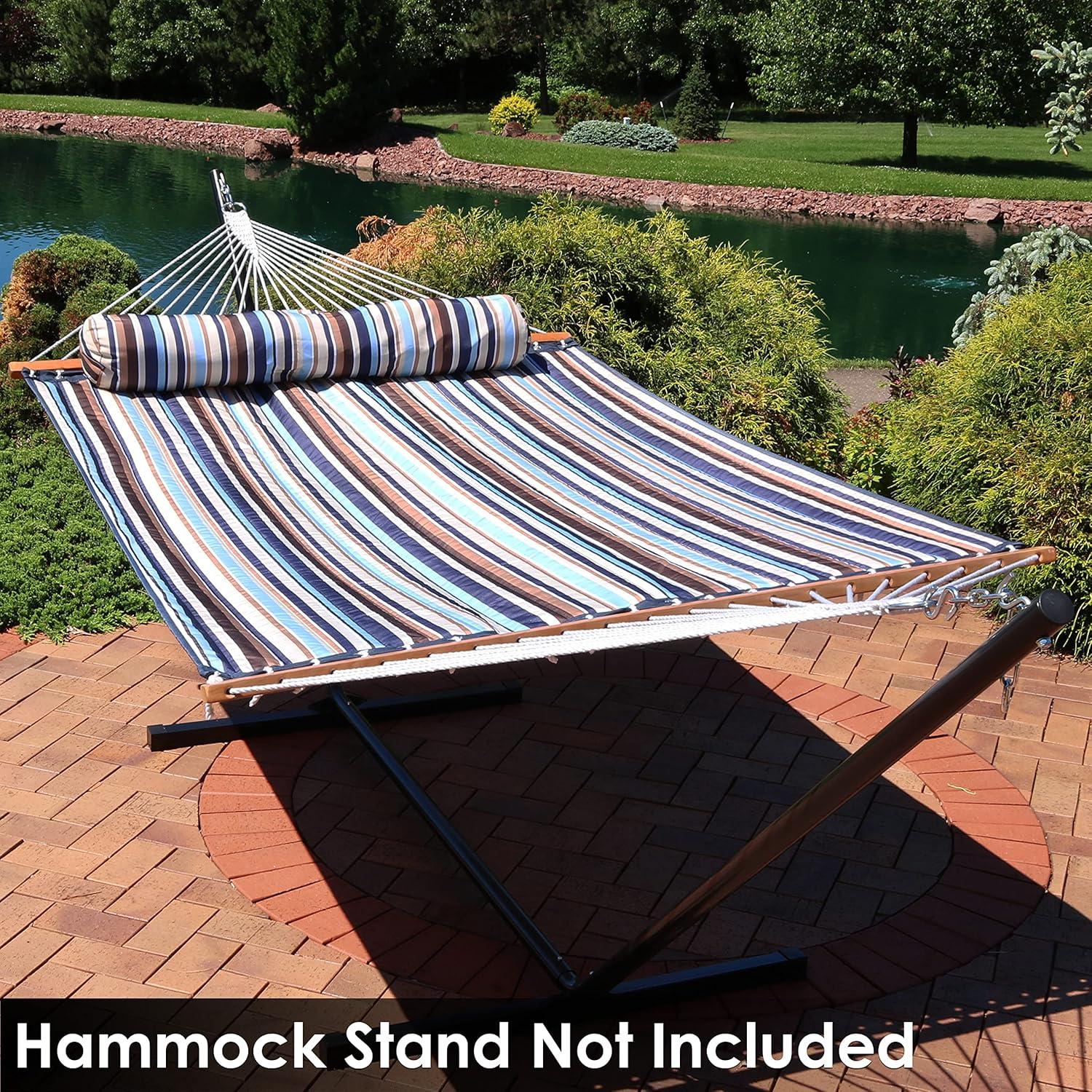 Hamaca Acolchada Sunnydaze Doble 204 kg Ocean Isle