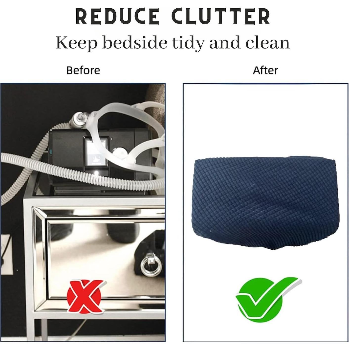 Cubierta de Polvo CPAP Live Easy - Rosa Blush - Accesorios