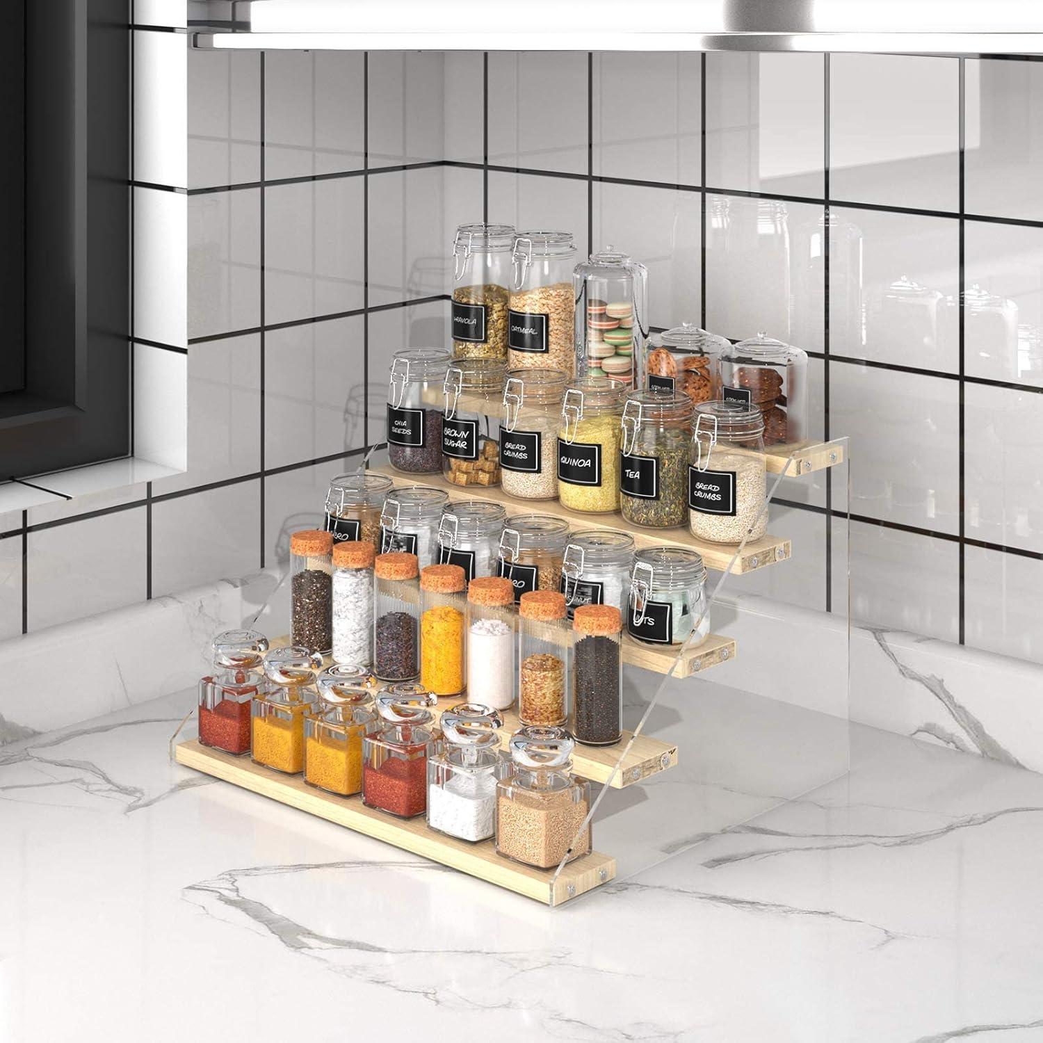 Estante Organizador de Especias VAEHOLD 5 Niveles Acrílico