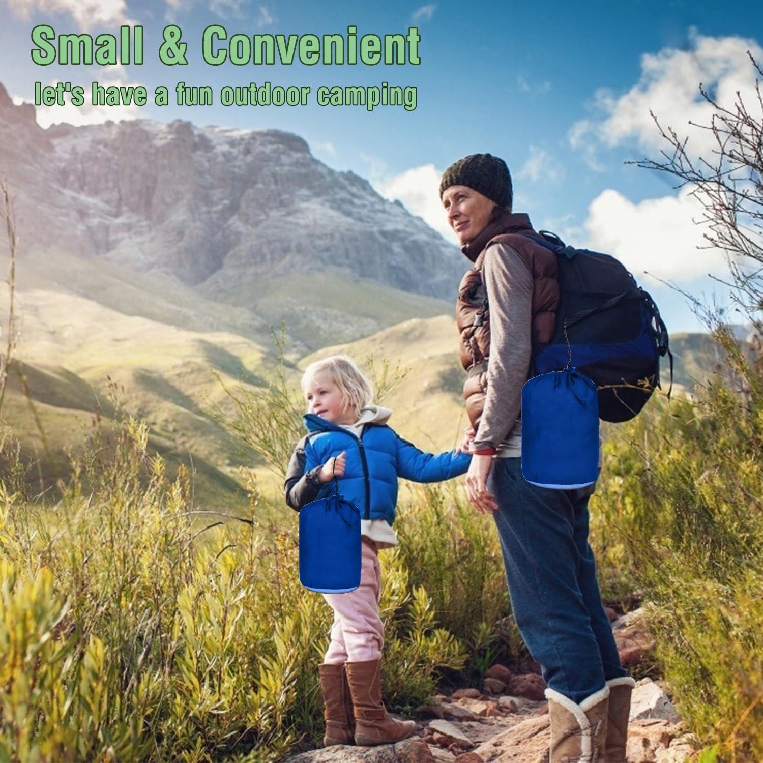 Hamaca Camping ERUW Nylon 210D Individual/Doble Azul