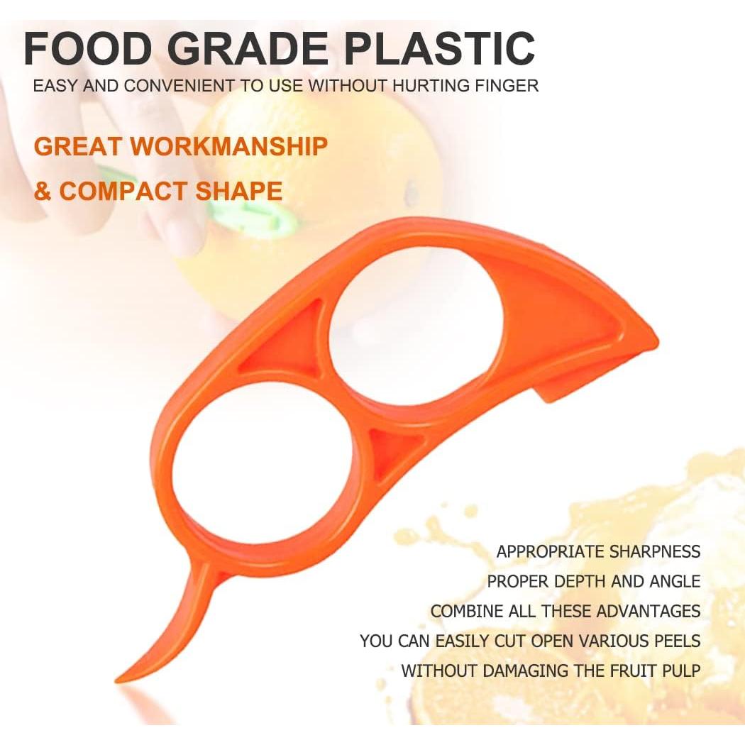 Cortador de cáscara de cítricos Ralleyfun - Pelador de frutas