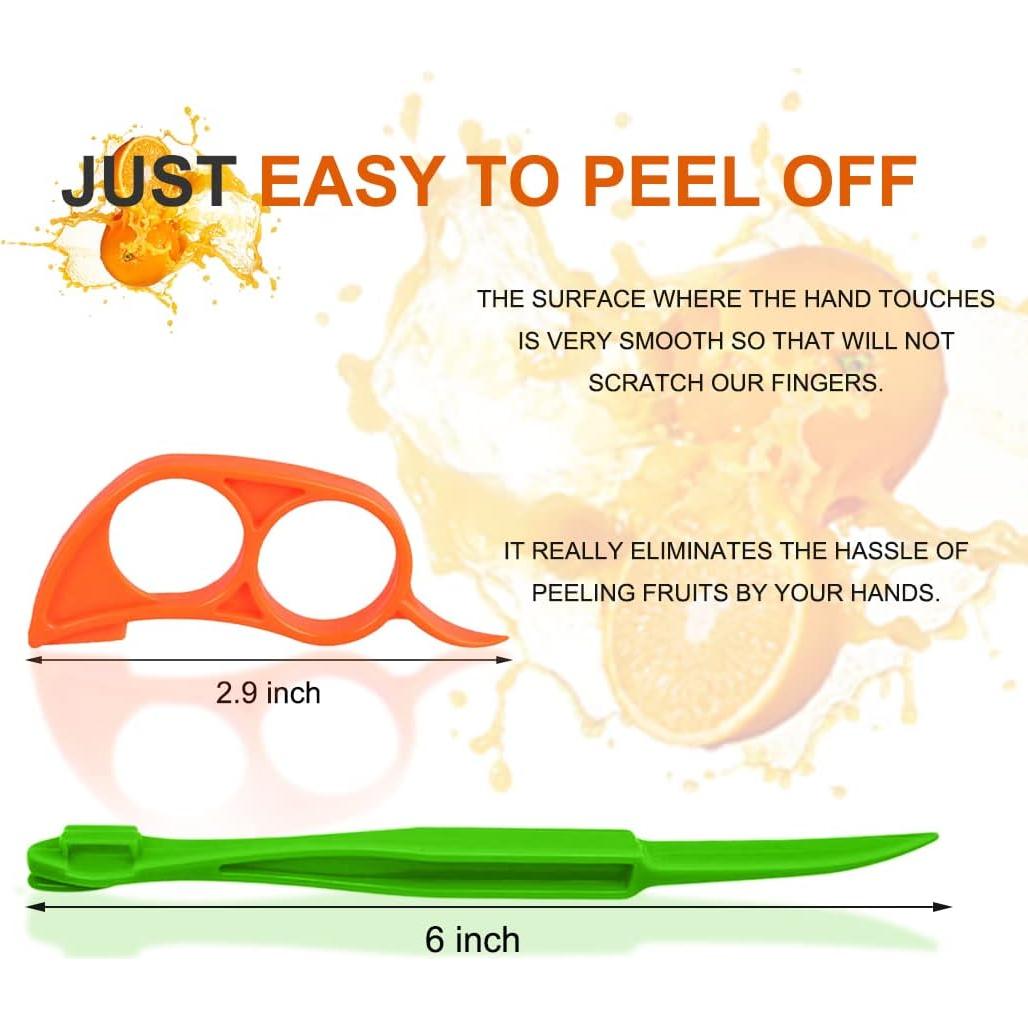 Cortador de cáscara de cítricos Ralleyfun - Pelador de frutas