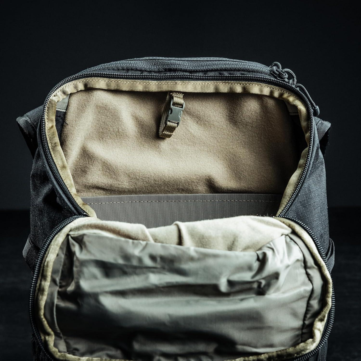 Mochila Táctica Eberlestock Jacknife - 1,27 kg, Negro