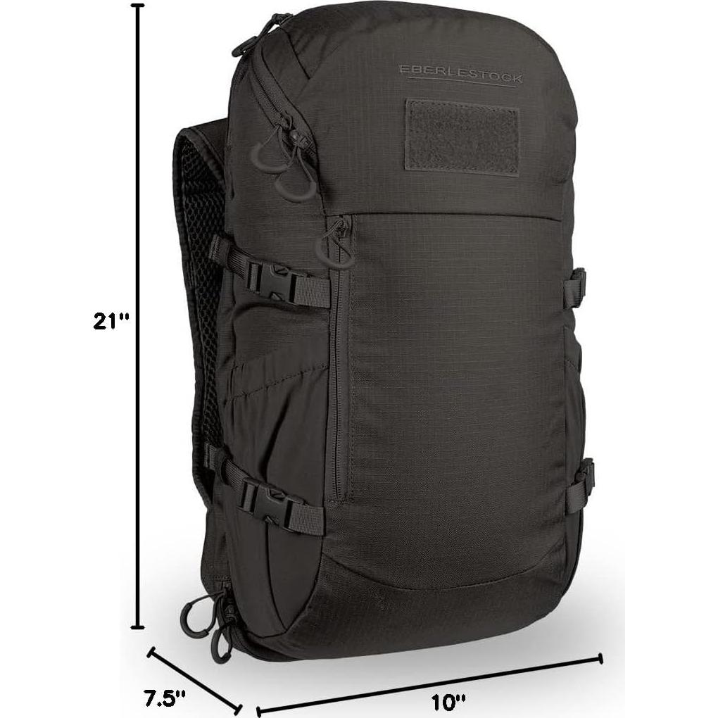 Mochila Táctica Eberlestock Jacknife - 1,27 kg, Negro