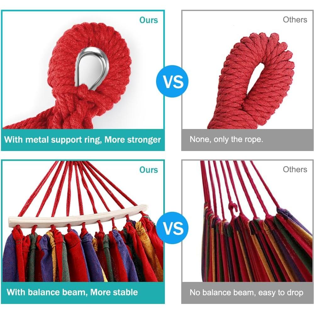 Hamaca de Camping MOSFiATA DC801 Lona Gruesa 320G 249kg