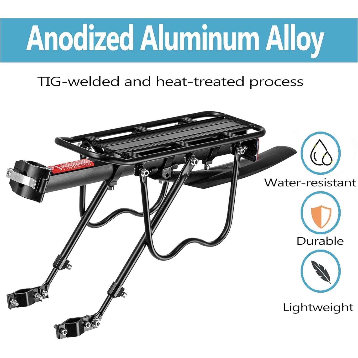 Portabicicletas Trasero YONTUO BCR05V301 52kg Ajustable