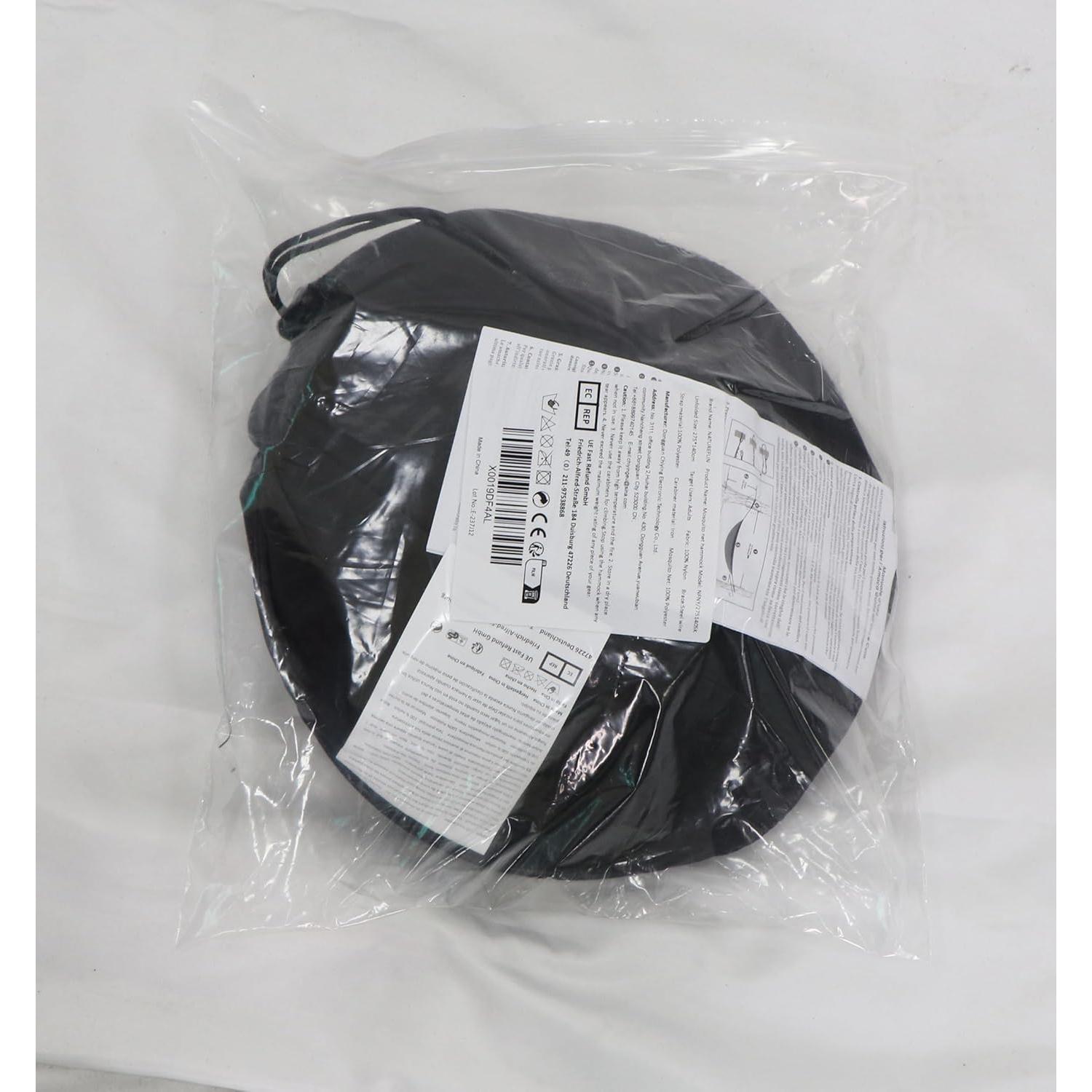 Hamaca de Camping NATUREFUN Ultra-Ligera 300kg Nylon 2.74x1.40m