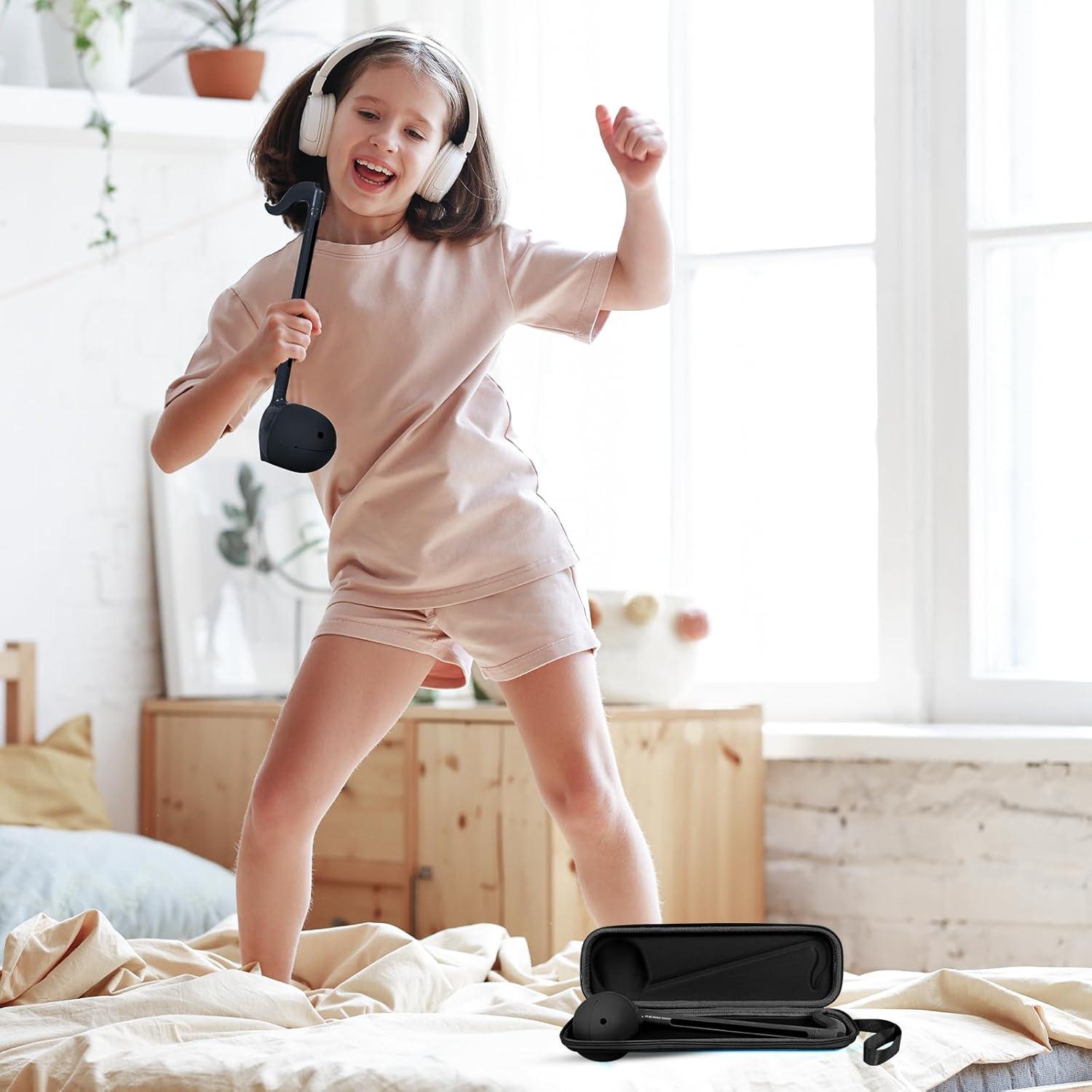 Funda Dura de Transporte SnawikiBag para Otamatone Negro