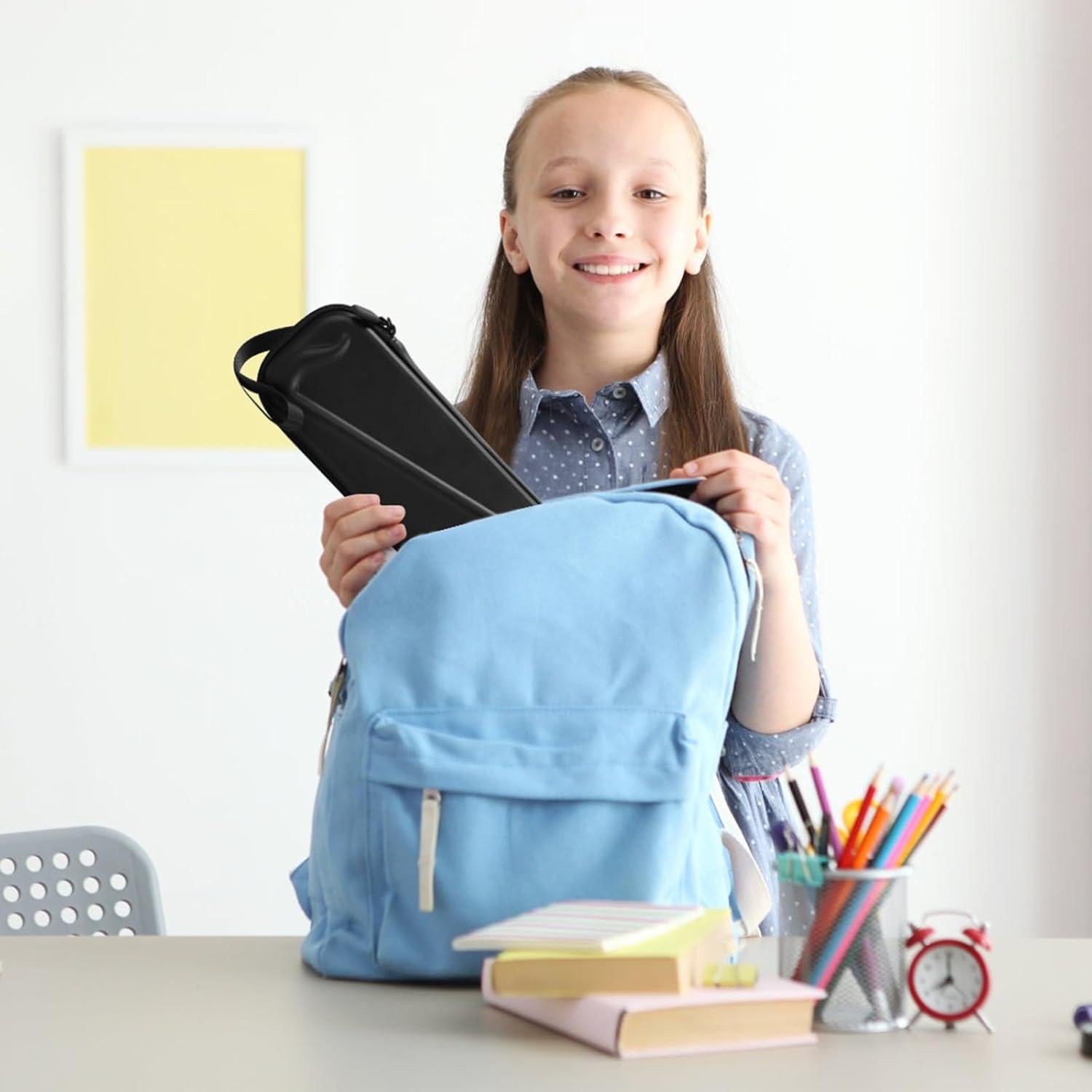 Funda Dura de Transporte SnawikiBag para Otamatone Negro