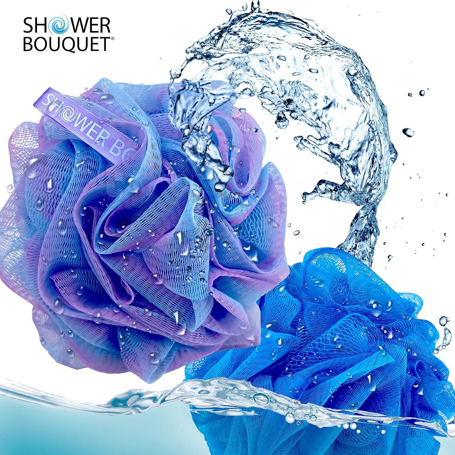 Juego de Lufas de Baño XL Shower Bouquet - 4 Colores