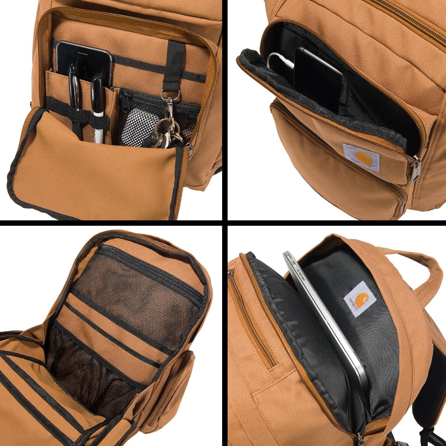 Mochila Carhartt 35L con funda para laptop y triple compartimento