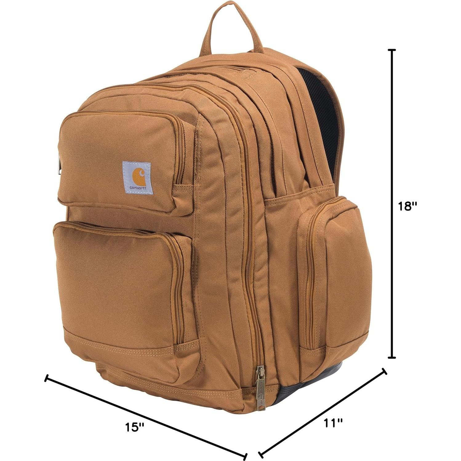 Mochila Carhartt 35L con funda para laptop y triple compartimento