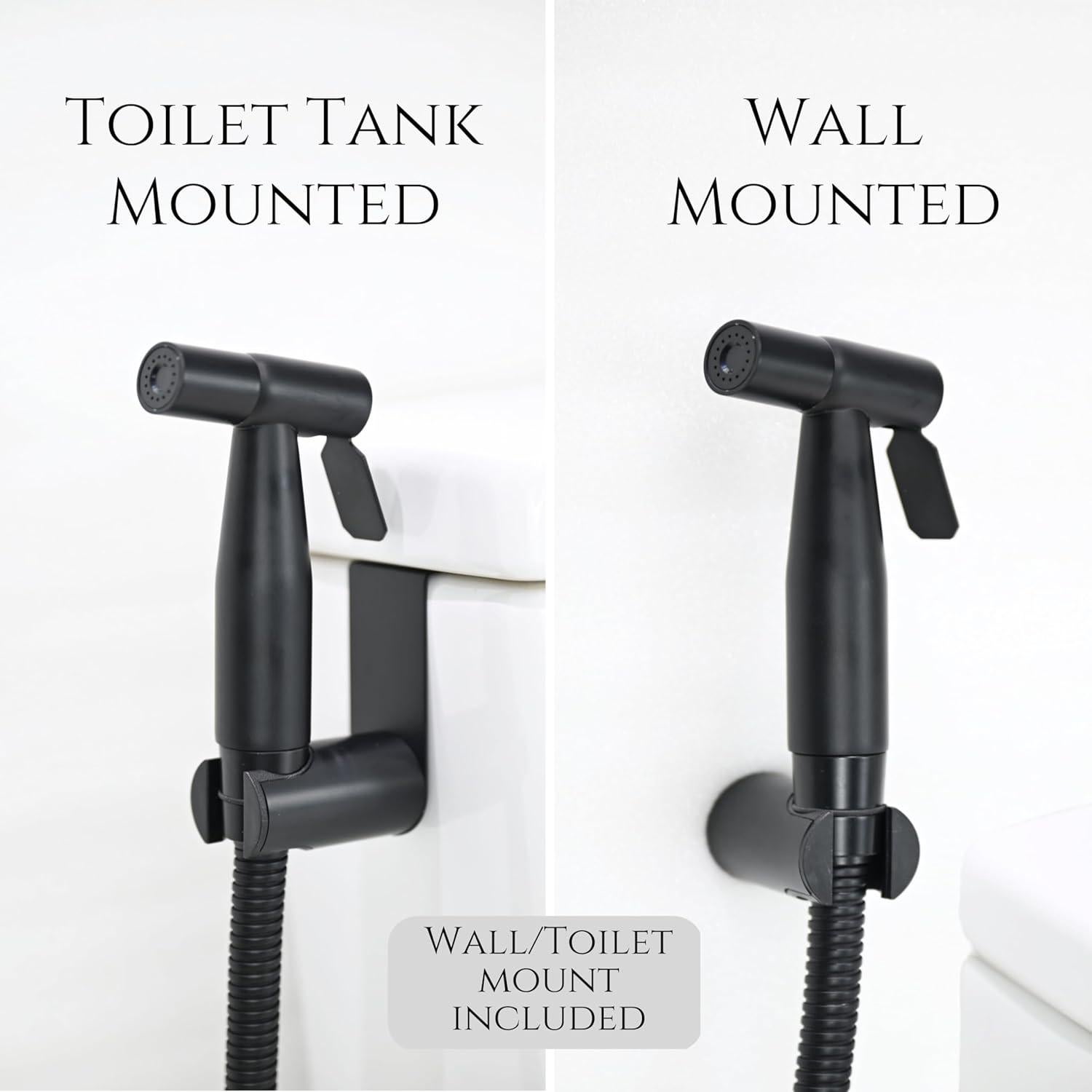 Rociador de Bidet de Mano SassyAstra, Presión Ajustable, 119 cm