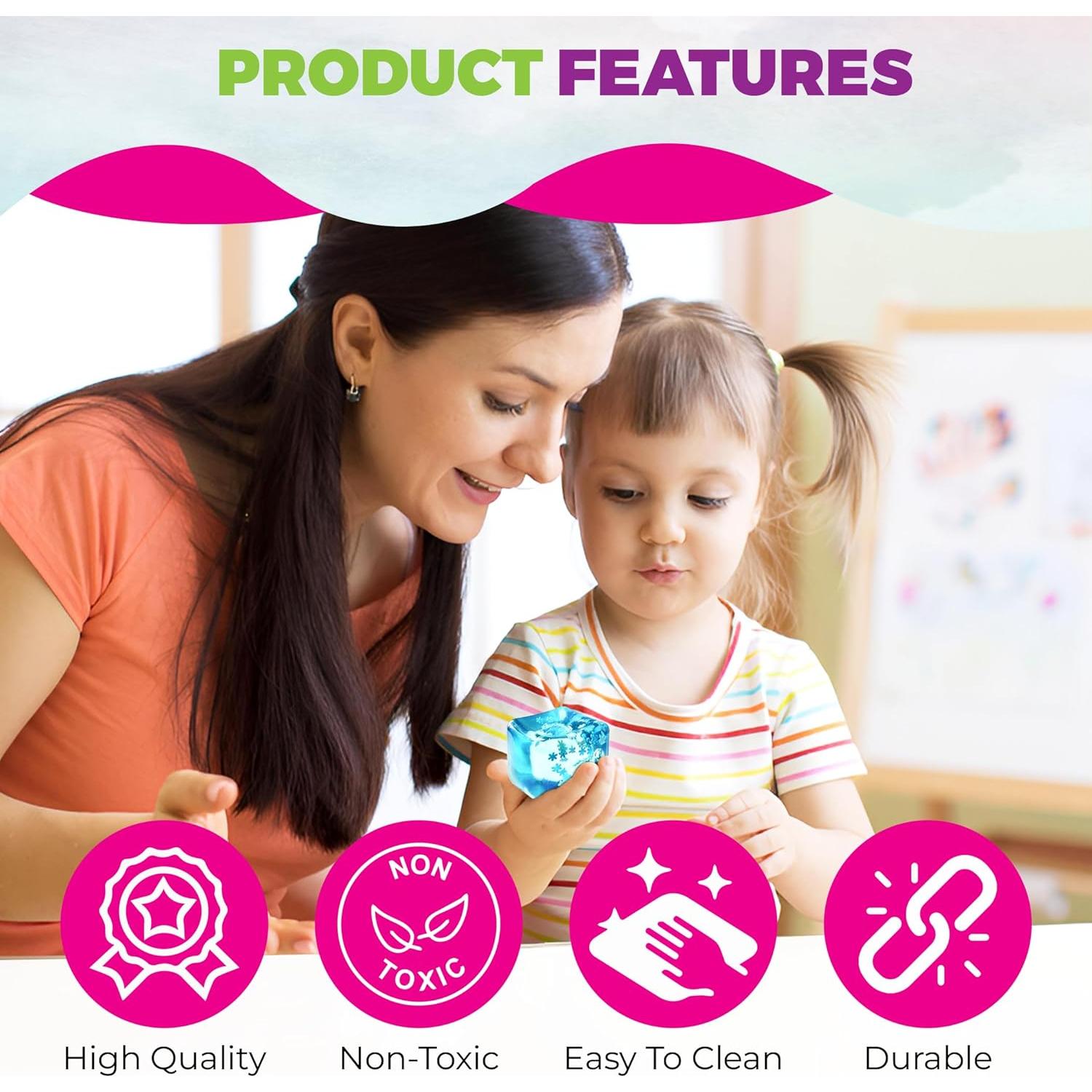 Pelotas de Estrés Cubo de Hielo TwCare 5cm Antiestrés