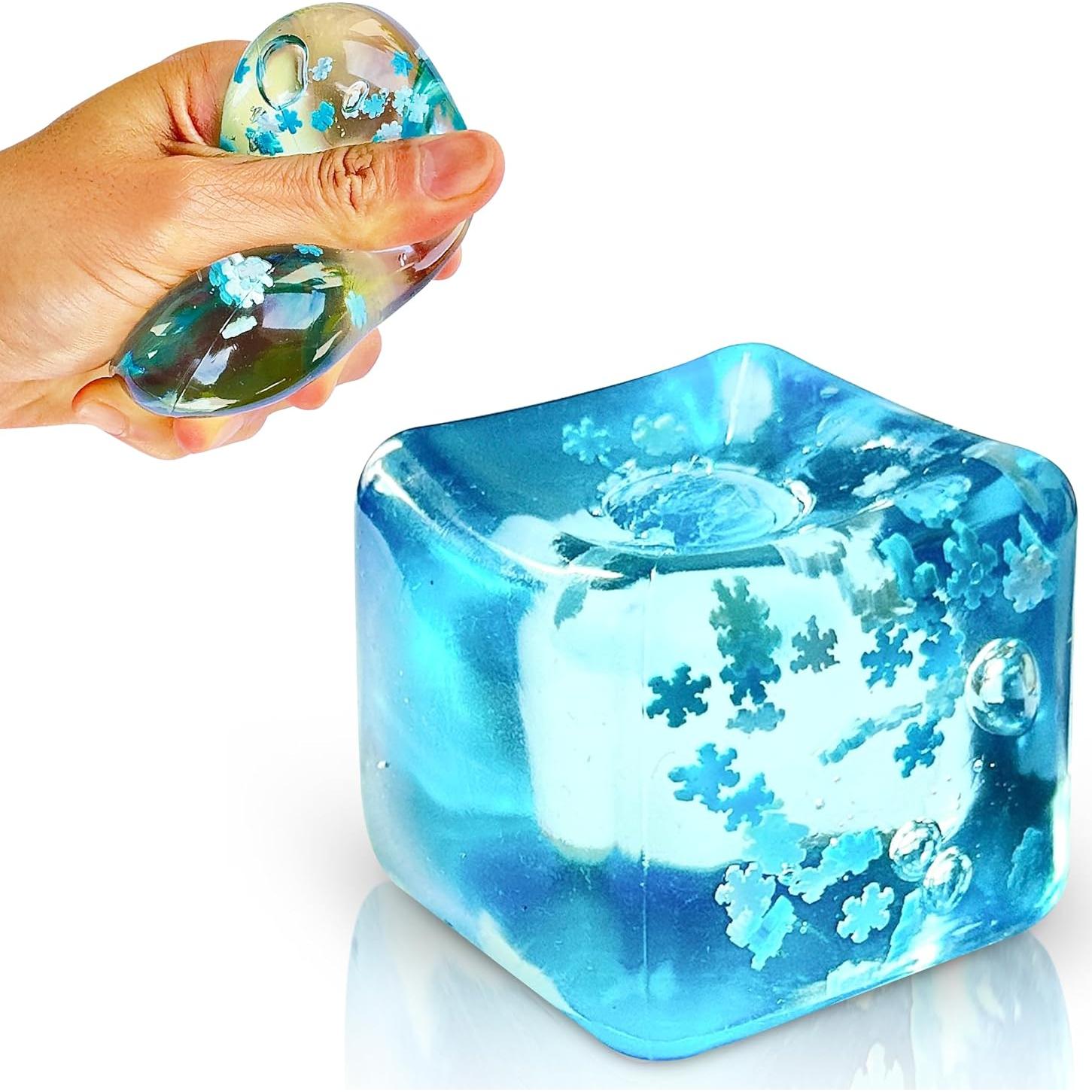 Pelotas de Estrés Cubo de Hielo TwCare 5cm Antiestrés