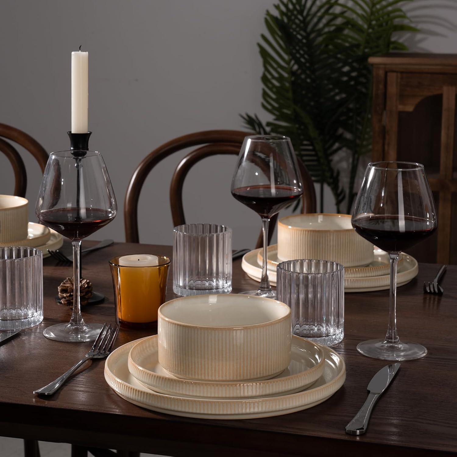 Juego de Vajilla Famiware 12 Piezas Resistente Microondas