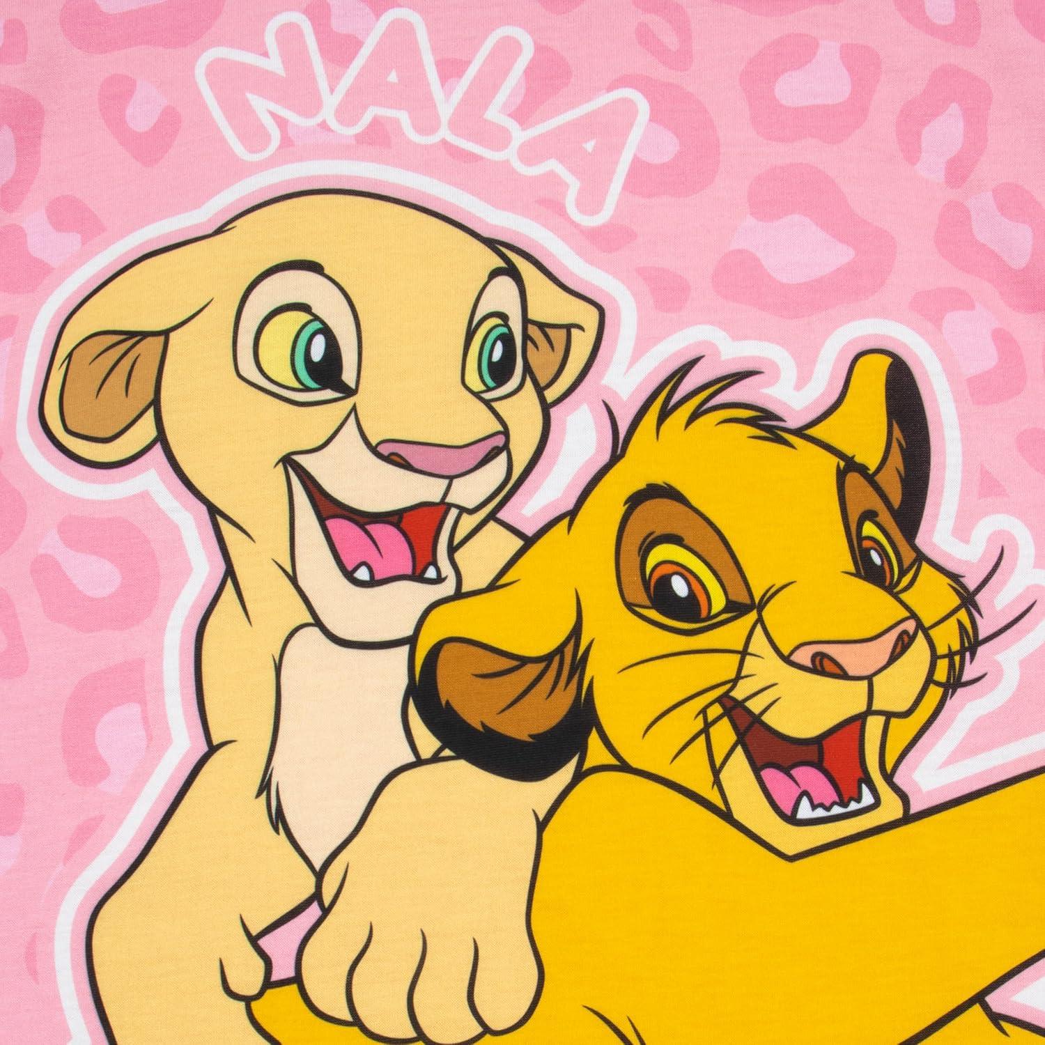 Camisón de Disney El Rey León para Niñas 2T Rosa