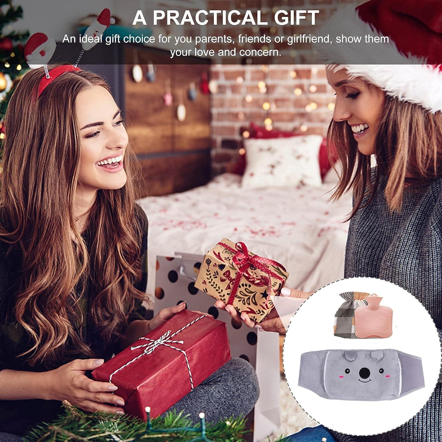 Bolsa de Agua Caliente Toxin 1L con Funda Suave Rosa