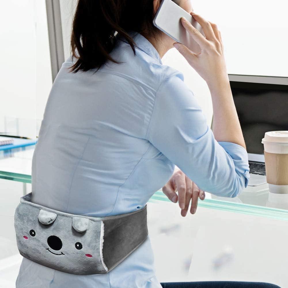 Bolsa de Agua Caliente Toxin 1L con Funda Suave Rosa