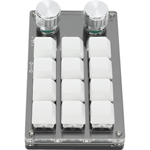 Teclado Mecánico Programable Zerodis 12 Teclas USB Tipo C