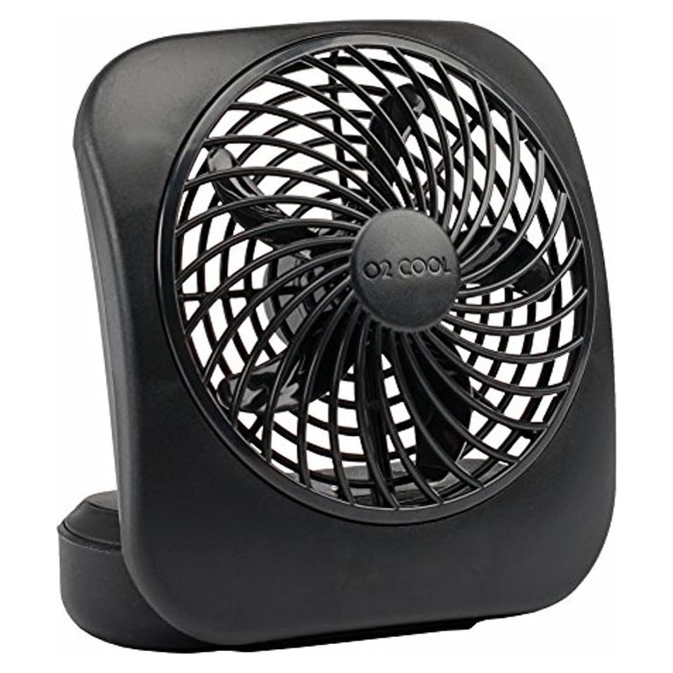 Ventilador Portátil O2COOL de 12.7 cm con Batería, 2 Velocidades