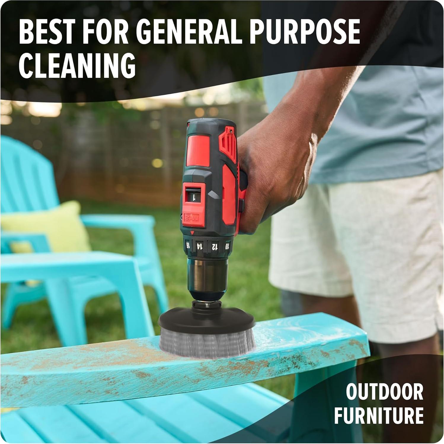 Juego de Cepillos de Limpieza Dirt Devil 2 Piezas Cerda Media