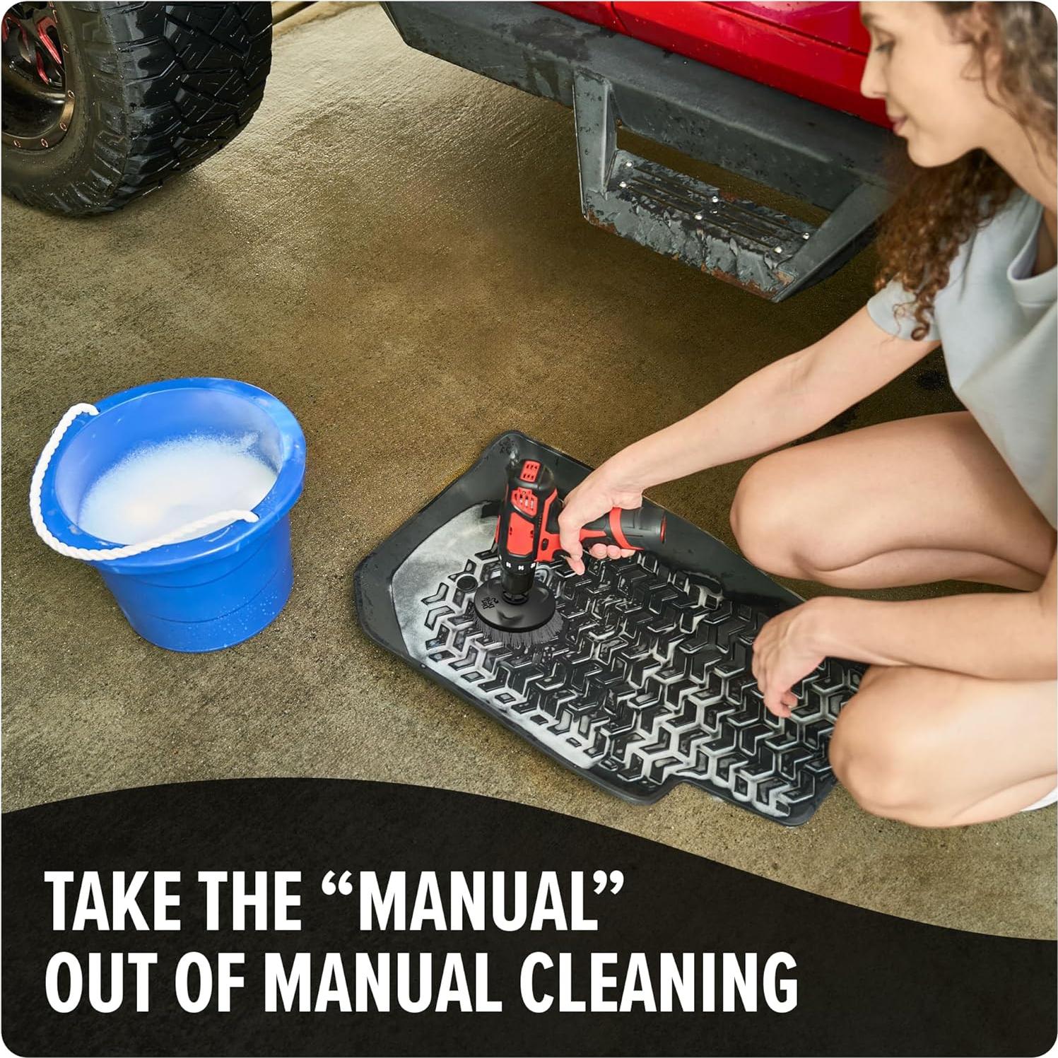 Juego de Cepillos de Limpieza Dirt Devil 2 Piezas Cerda Media