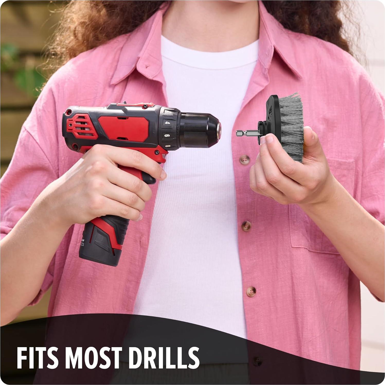 Juego de Cepillos de Limpieza Dirt Devil 2 Piezas Cerda Media