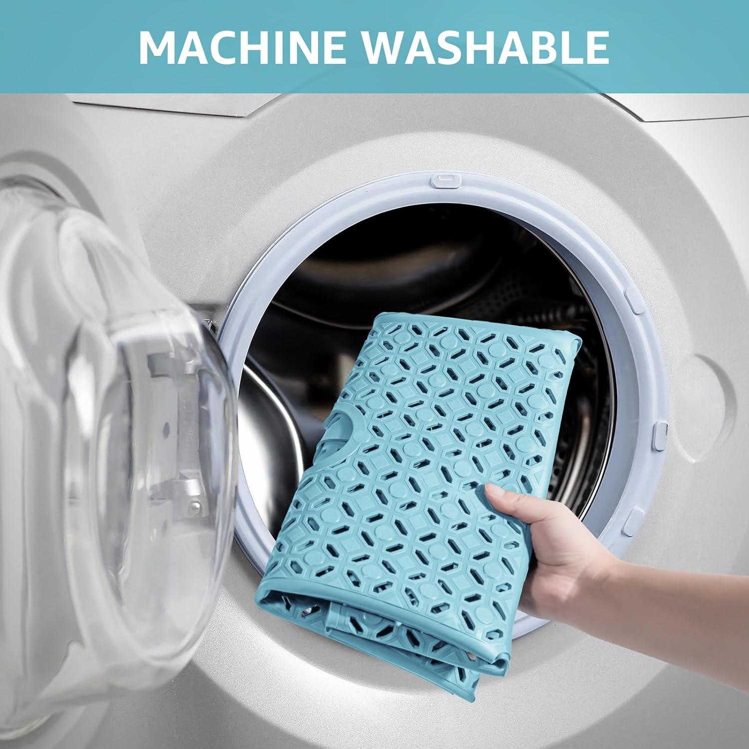 Mat de Ducha Antideslizante OTHWAY 68.58x68.58cm Azul