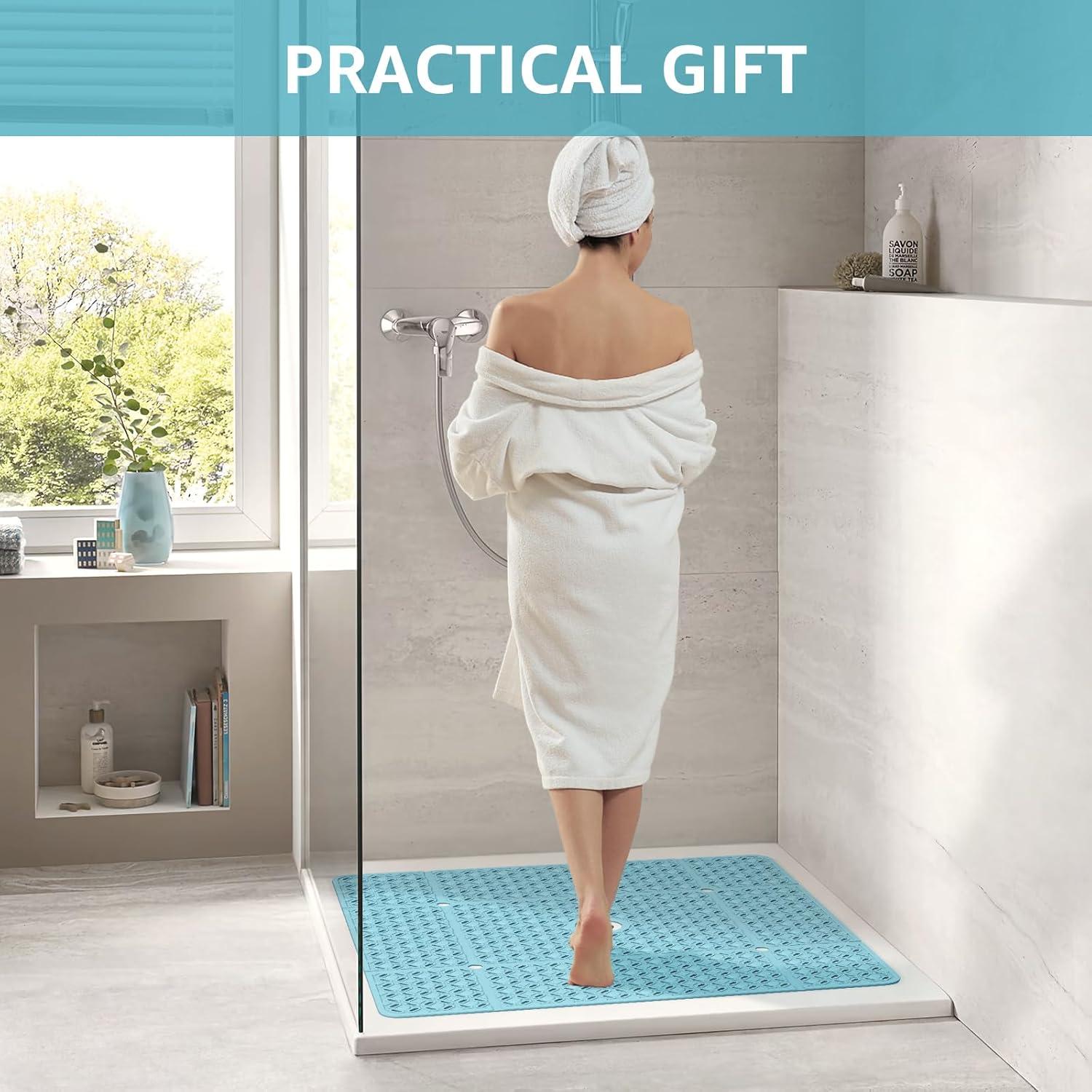 Mat de Ducha Antideslizante OTHWAY 68.58x68.58cm Azul