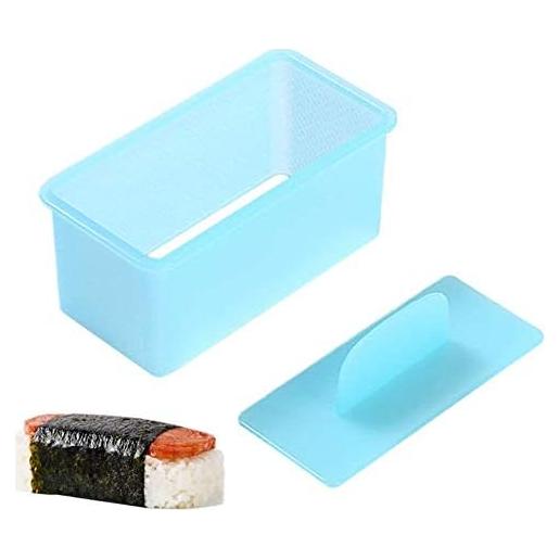 Prensa para Musubi AYCCNH Antiadherente Azul 10.3x5.5x4.8cm