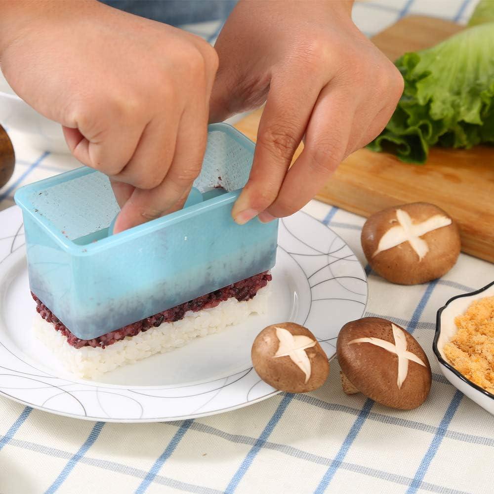 Prensa para Musubi AYCCNH Antiadherente Azul 10.3x5.5x4.8cm