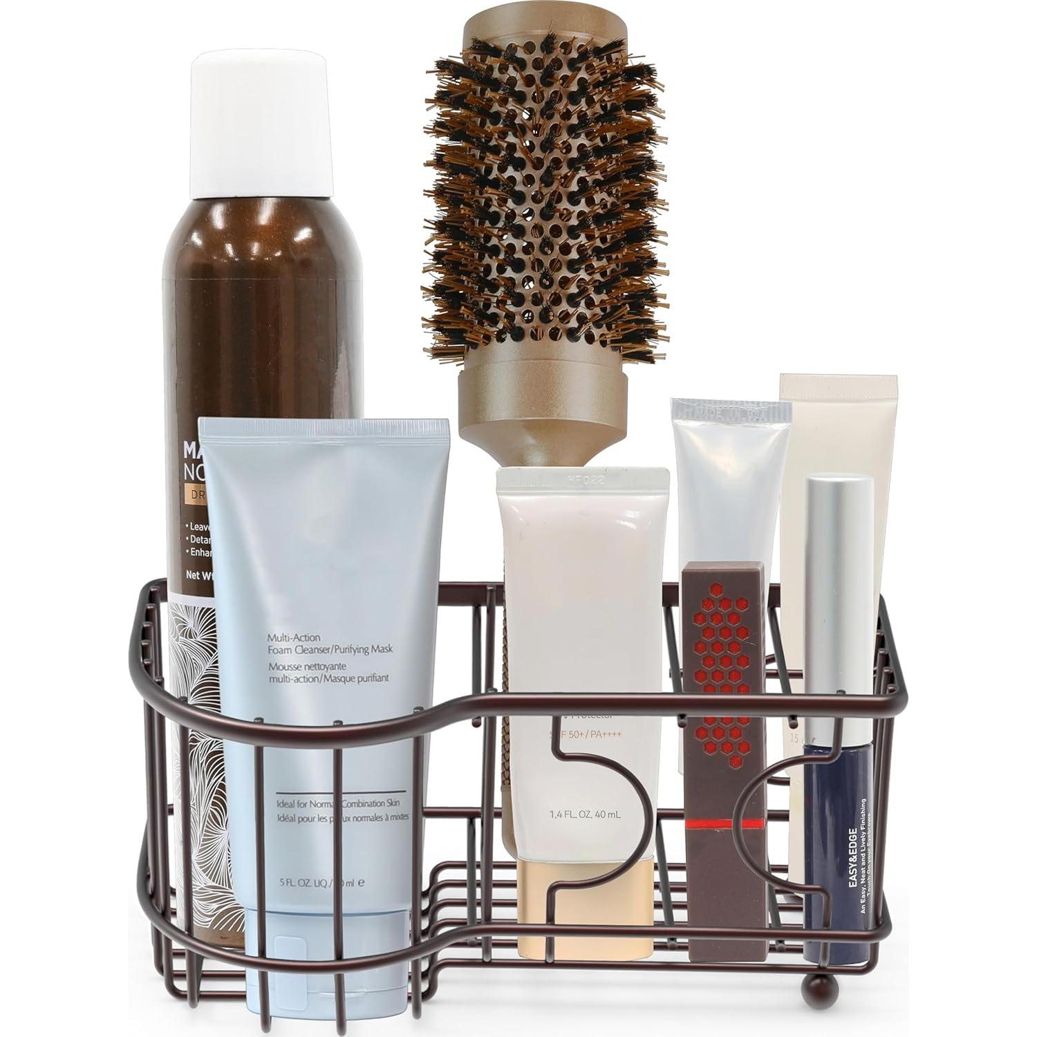 Soporte para Cepillos de Dientes Simple Houseware Bronce 6 Ranuras