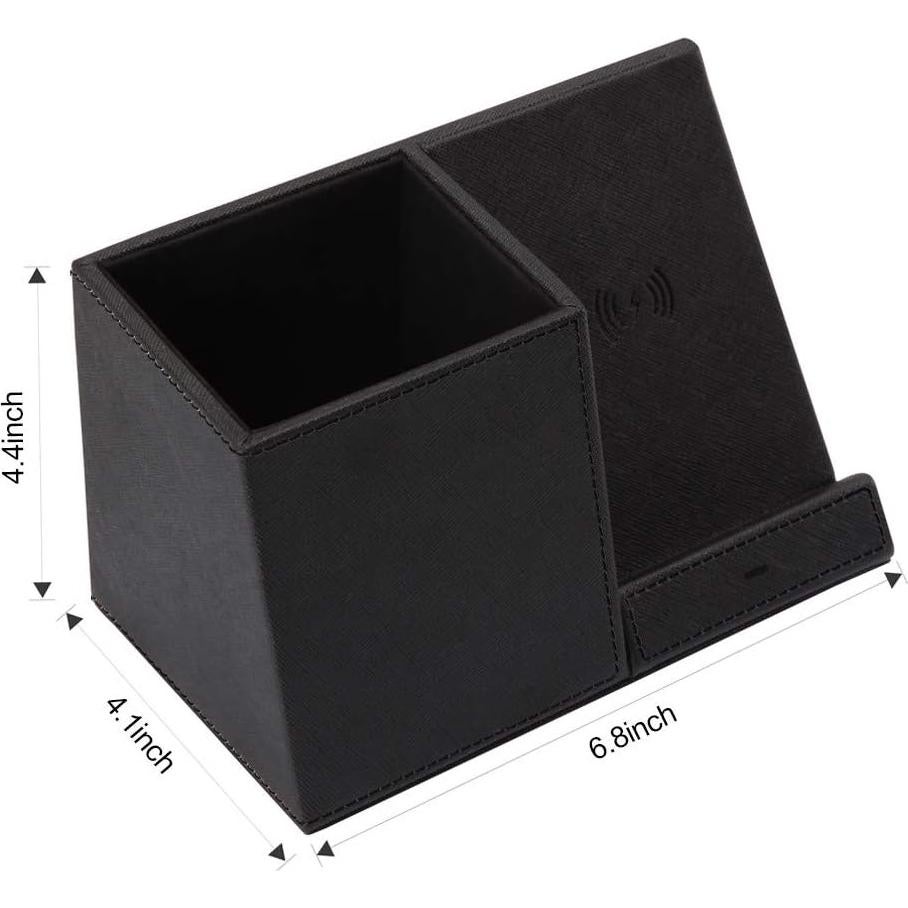 Cargador Inalámbrico Rápido COSOOS con Organizador de Escritorio