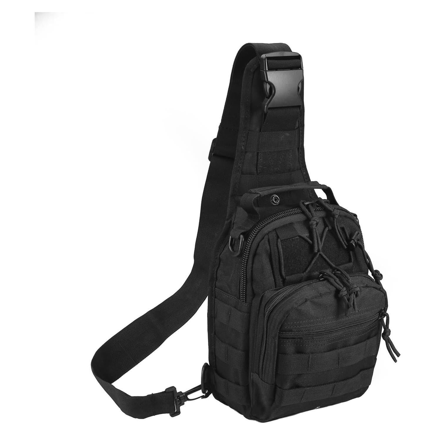 Bolsa de Hombro Táctica Novemkada Sling 1000D Negra