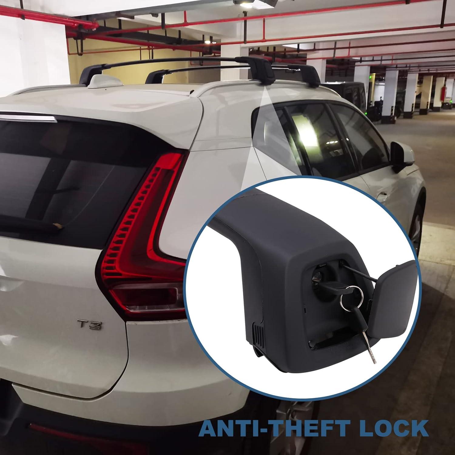 Barras Transversales Snailfly para Techo Volvo XC40 2018-2025