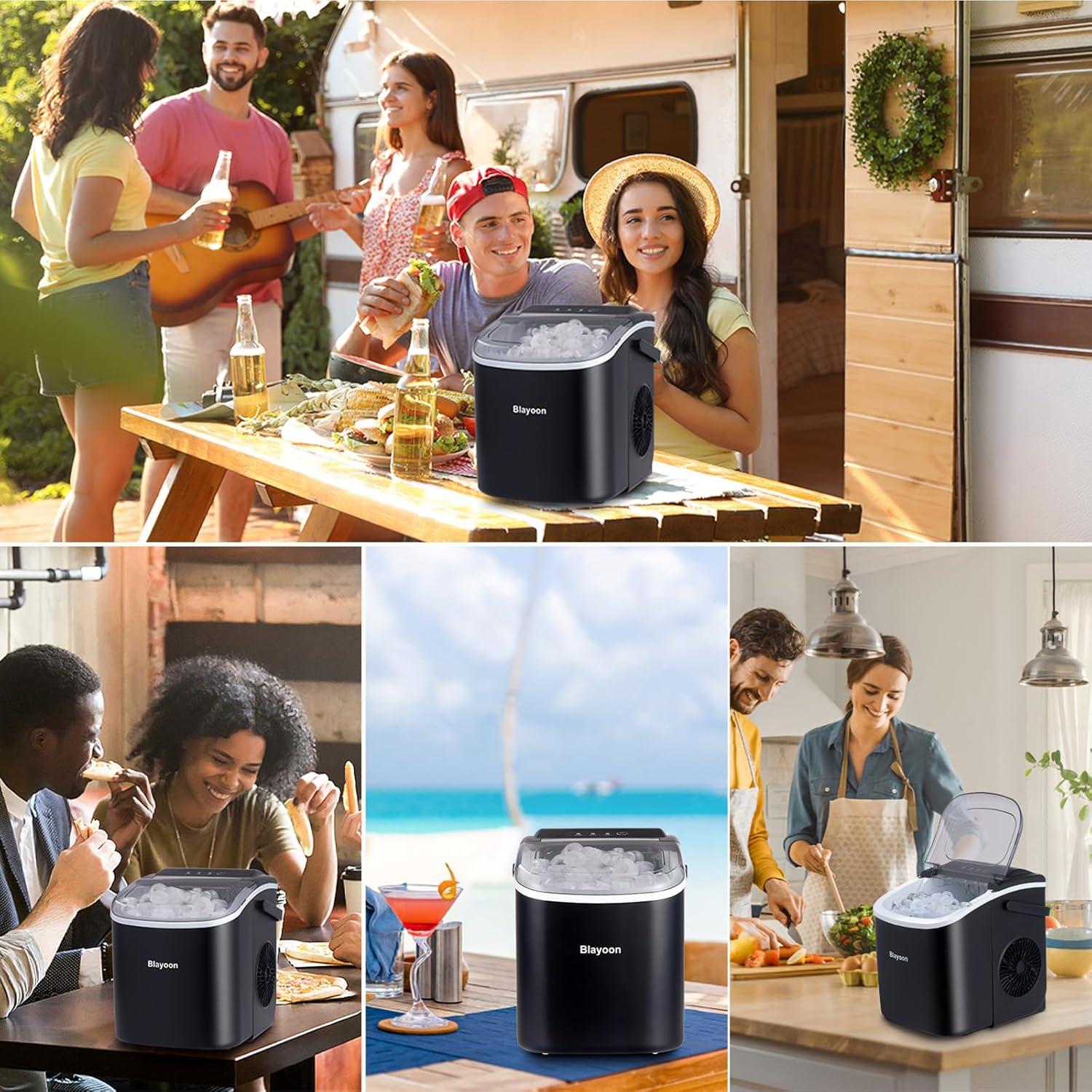 Máquina de Hielo Blayoon ZBJXK-01 Portátil 11,79 kg