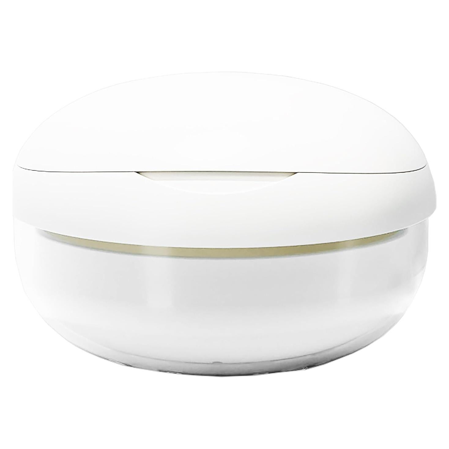 Estuche Limpiador de Dentaduras AARAINBOW 2 en 1 Blanco