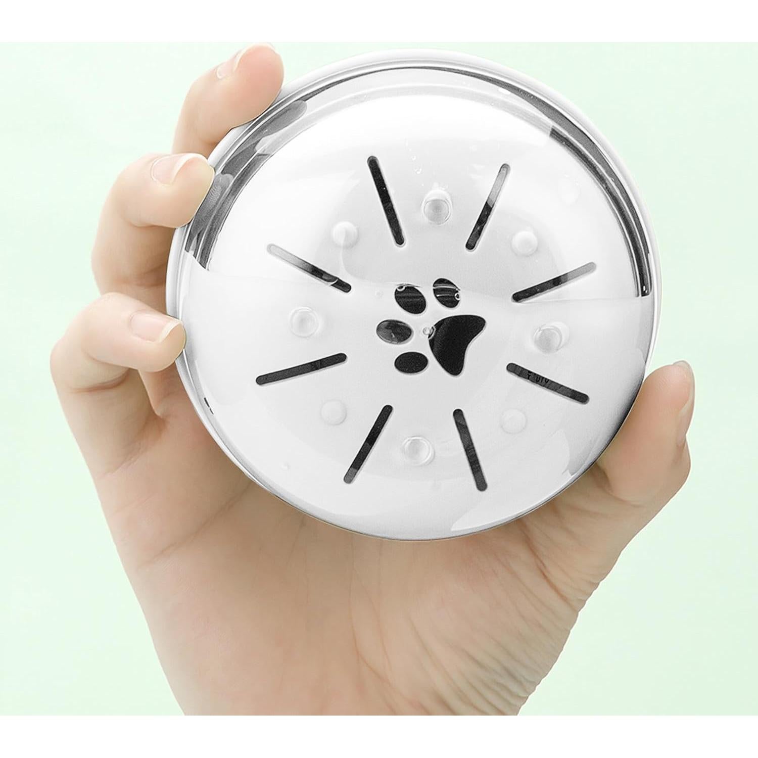 Estuche Limpiador de Dentaduras AARAINBOW 2 en 1 Blanco