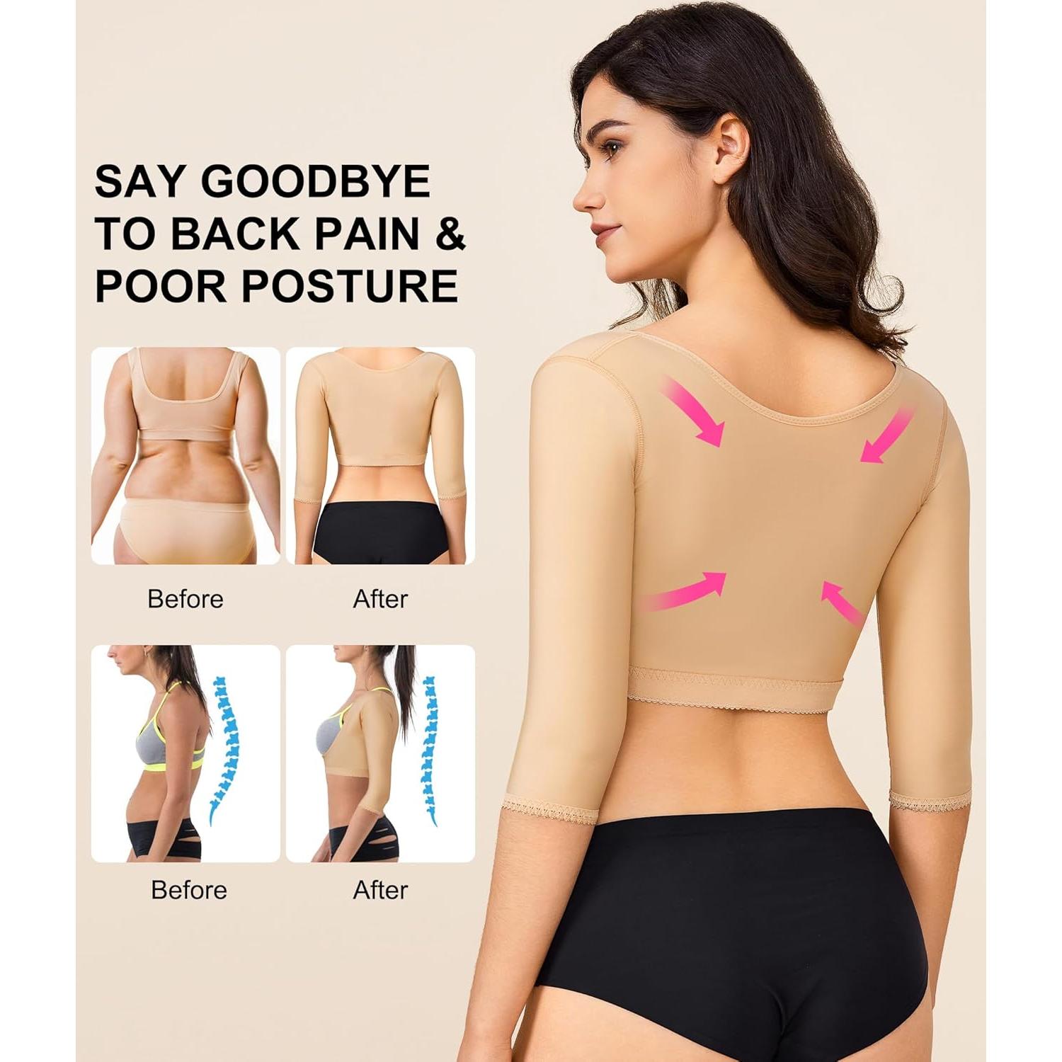 Moldeador de Brazo BRABIC Beige Manga Corta Corrector Postura