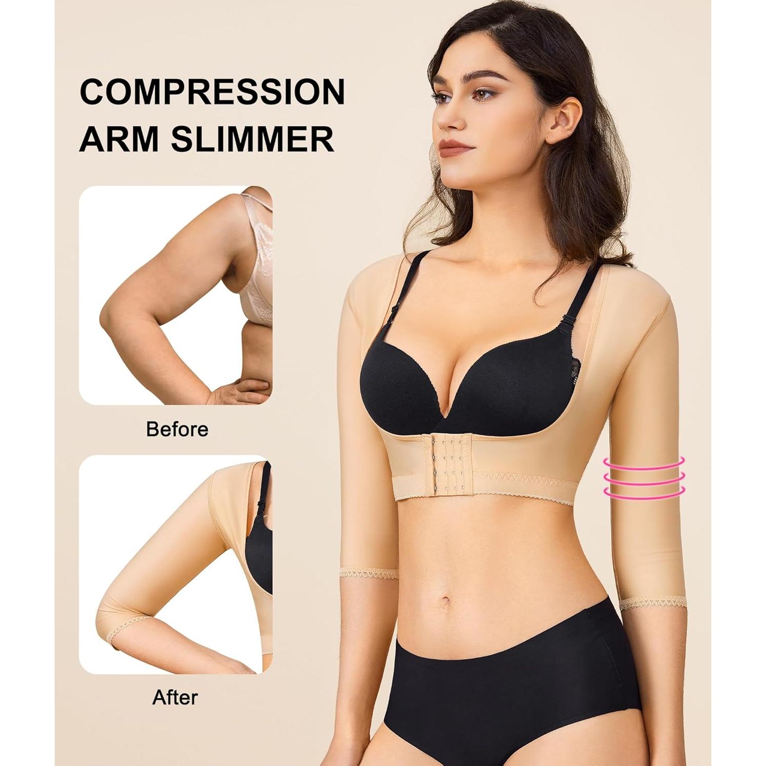 Moldeador de Brazo BRABIC Beige Manga Corta Corrector Postura