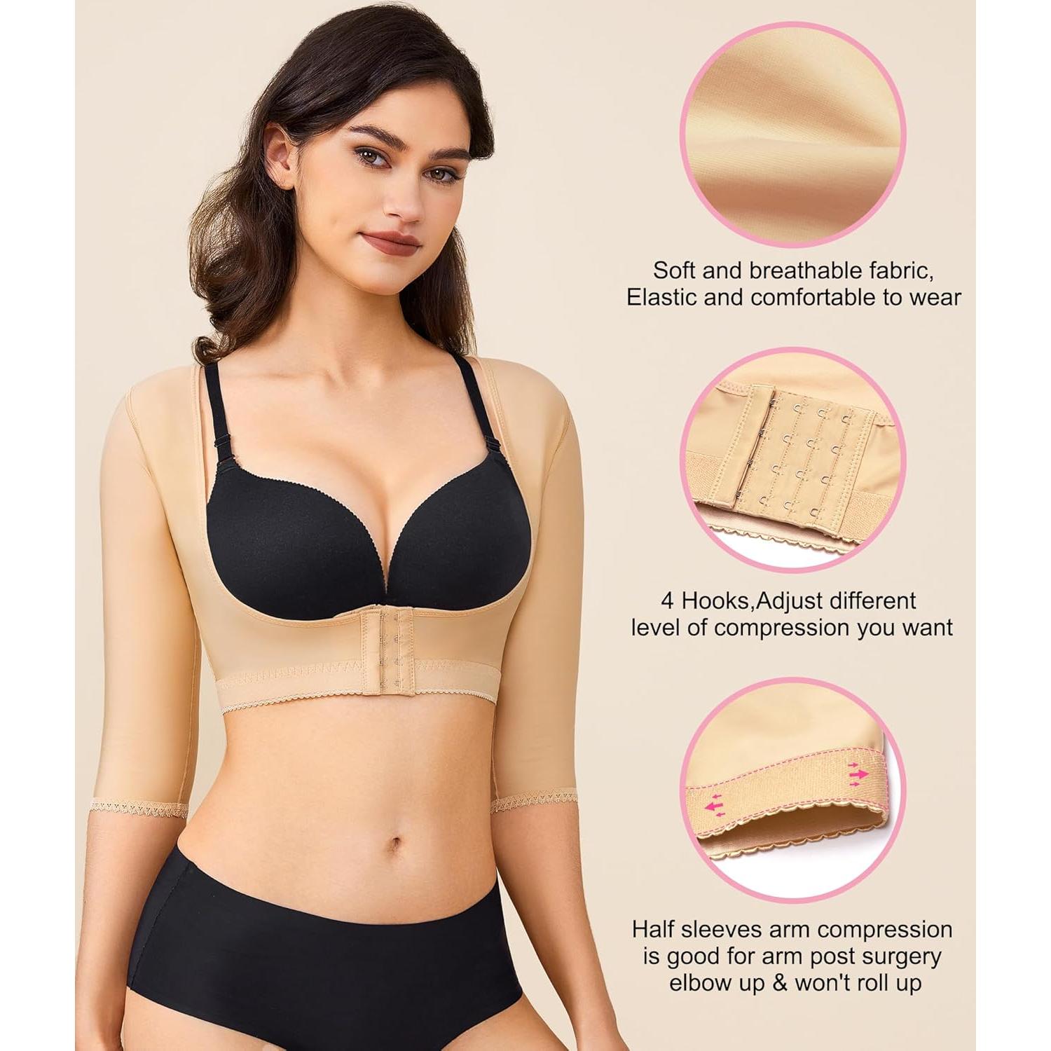 Moldeador de Brazo BRABIC Beige Manga Corta Corrector Postura