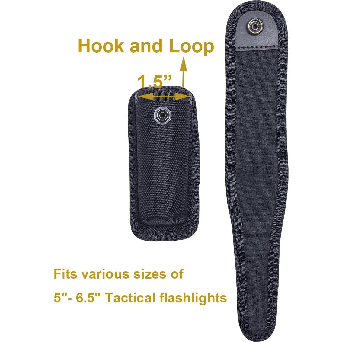 Funda de Linterna TAFTACFR Nylon Balístico Ajustable