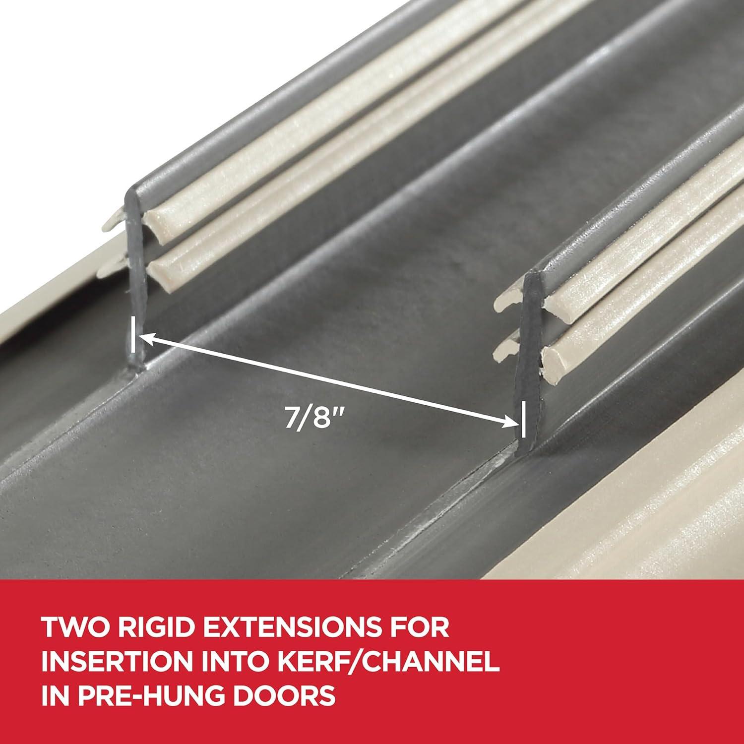 Sello de Puerta Bajo Vinilo M-D 91.44 cm Beige Aislamiento