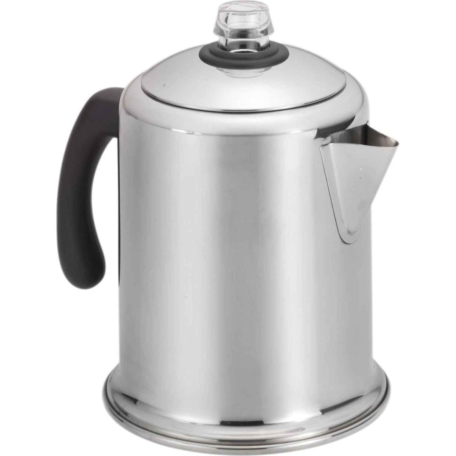 Percolador de café Farberware Yosemite 8 tazas acero inoxidable