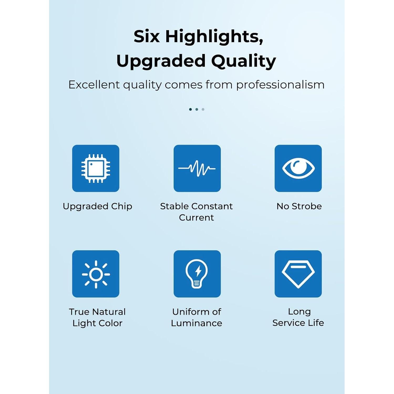 Kit de Barra de Luz LED Creality para Ender-3 V3 SE/KE