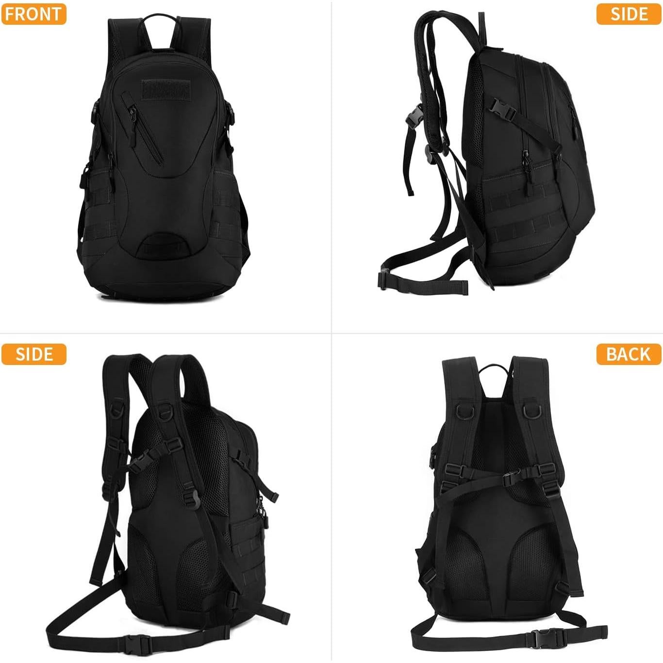 Mochila Táctica Huntvp 20L Nylon 900D para Senderismo